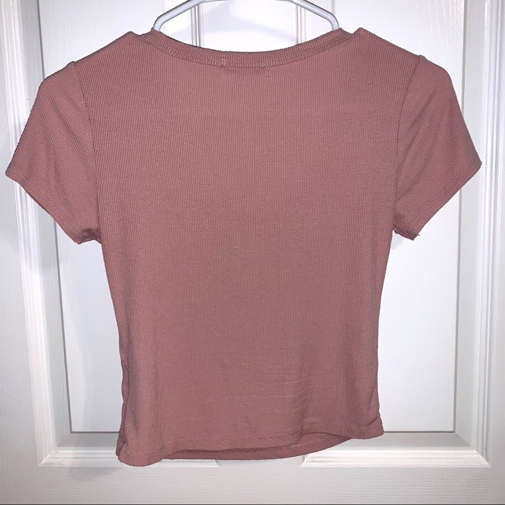 Basic Cropped Tee - Picture 2 of 2